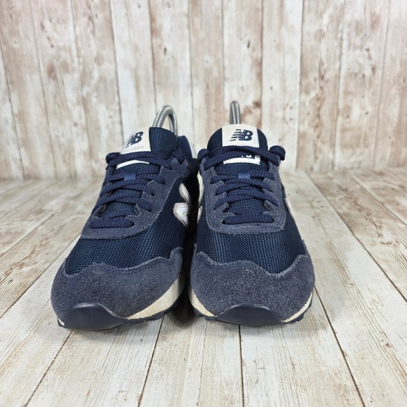 New Balance 515 Sneakers Navy Blue Suede Athletic Shoes Women's Size 6 - Picture 4 of 8